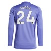 Officiële Voetbalshirt Doelman Manchester United Onana 24 Thuis 2024-25 Lange Mouw - Heren